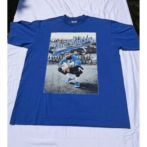 Pro Club Nipsey Hussle Los Angeles Dodgers T-Shirt Royal Blue 2XL West Coast Rap